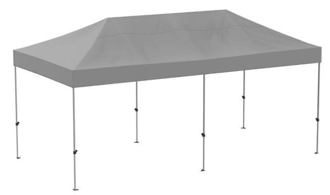Rental store for canopy ez up gray 10 foot x 20 foot in Snohomish County