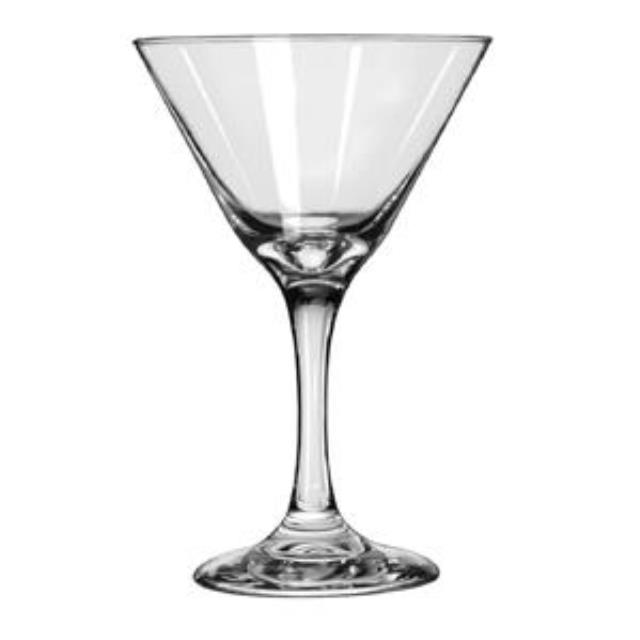 Rental store for glass martini 6 oz in Snohomish County