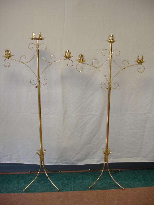 Rental store for 3 lite brass candelabra in Snohomish County
