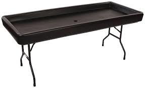 Rental store for cold table black 6 foot in Snohomish County