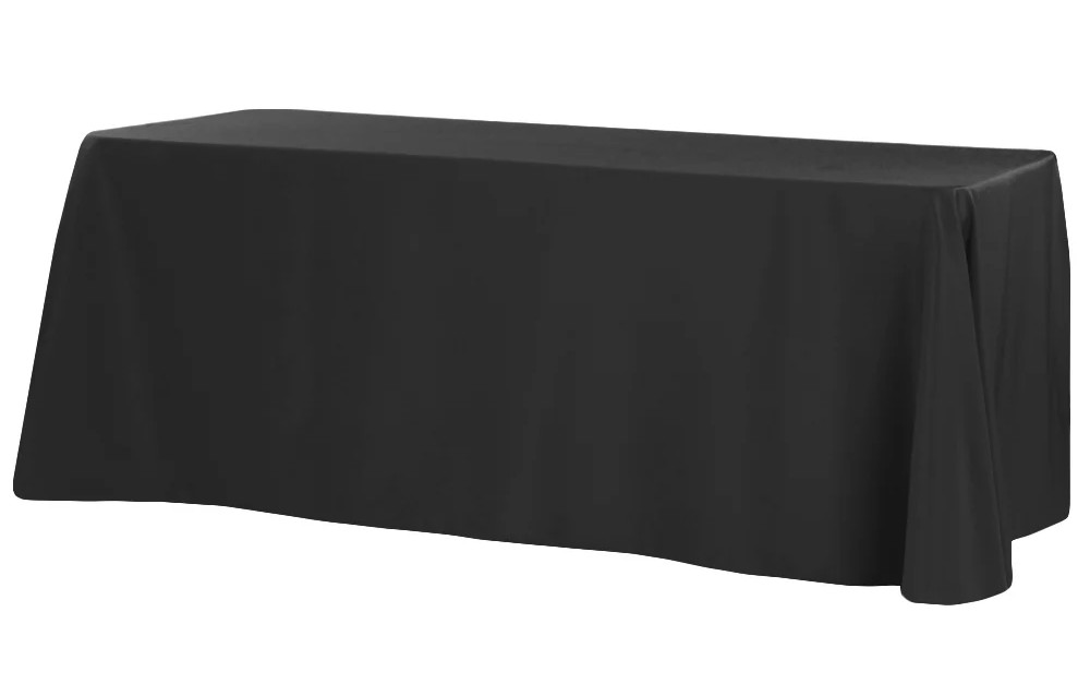 Rental store for table cloth black 90 inch x 156 inch in Snohomish County
