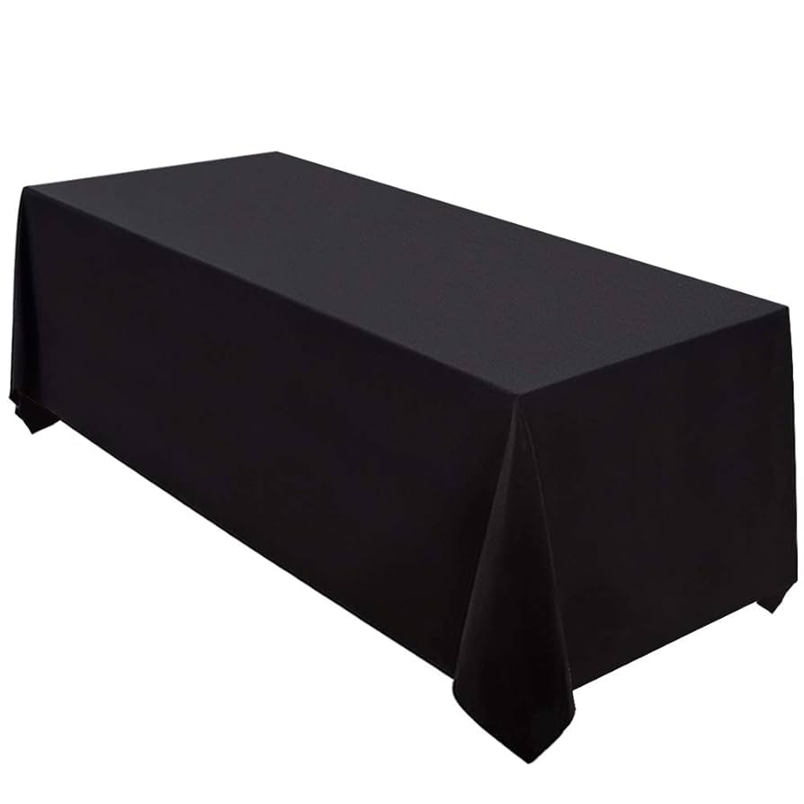 Rental store for table cloth black 90 inch x 132 inch in Snohomish County