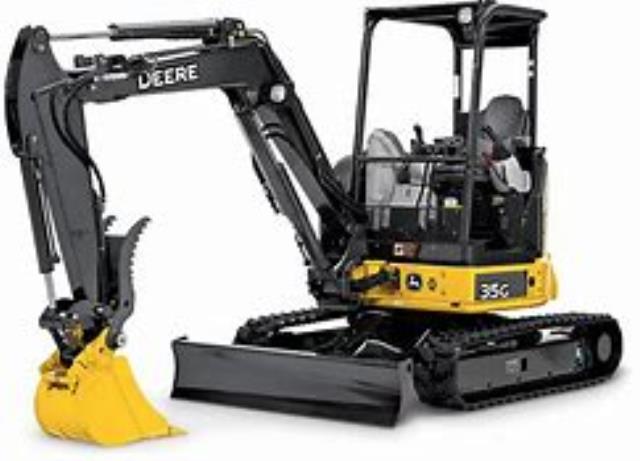 Where to find john deere 35g compact excavator in Everett